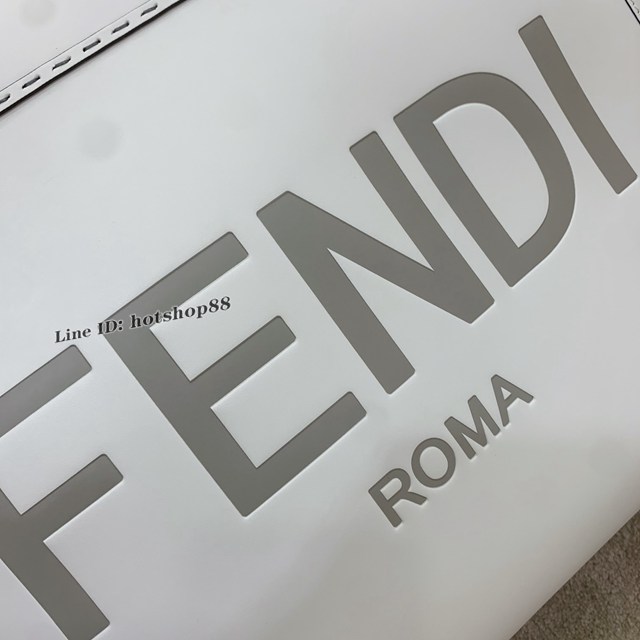 FENDI精品包包 芬迪TOTE托特包 Fendi琥珀色雙手柄陽光手提袋 fdzg2580